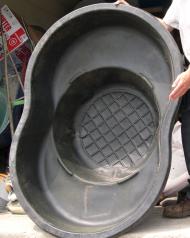 A bad choice - too shallow, hard to install and poor durability