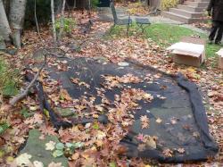 A net is vital in heavily treed areas